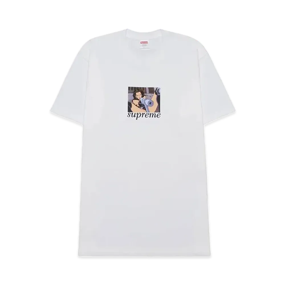 Supreme Aeon Flux Gun Tee "White"