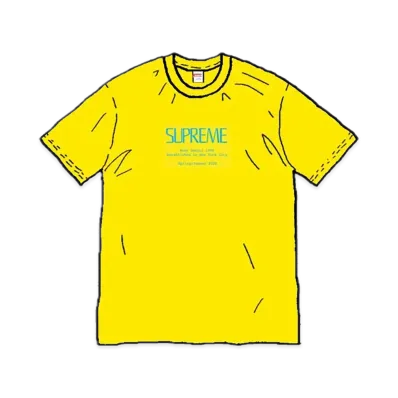 Supreme Anno Domini Tee "Yellow"