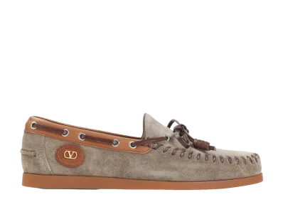Valentino Garavani Palm Avenue Boat Shoes "DARK"