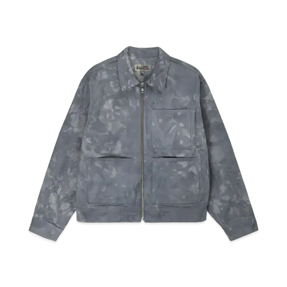 Stussy Wonderland Hand-Dyed Work Jacket "Charcoal"