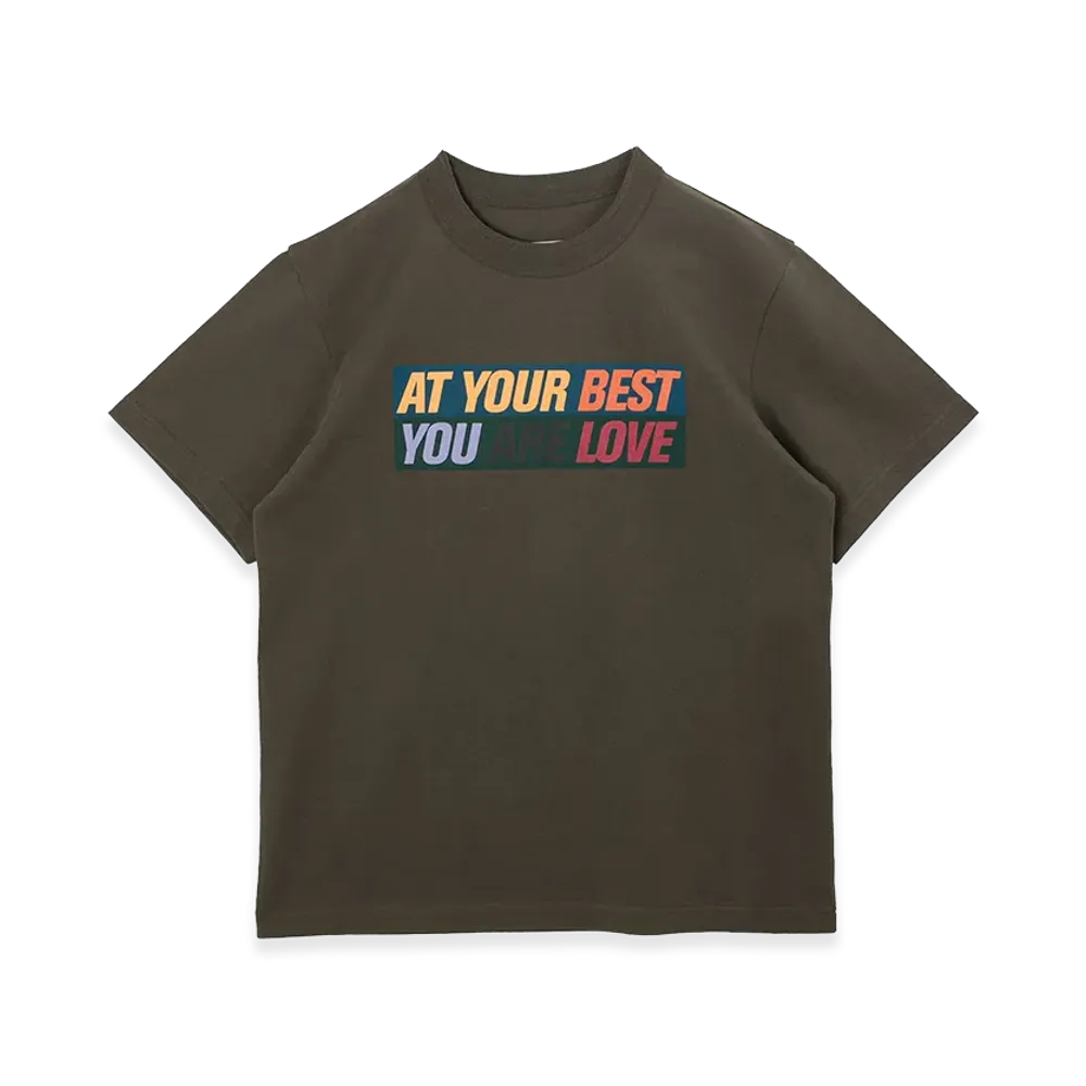 sacai Print T-Shirt "Dark Khaki"