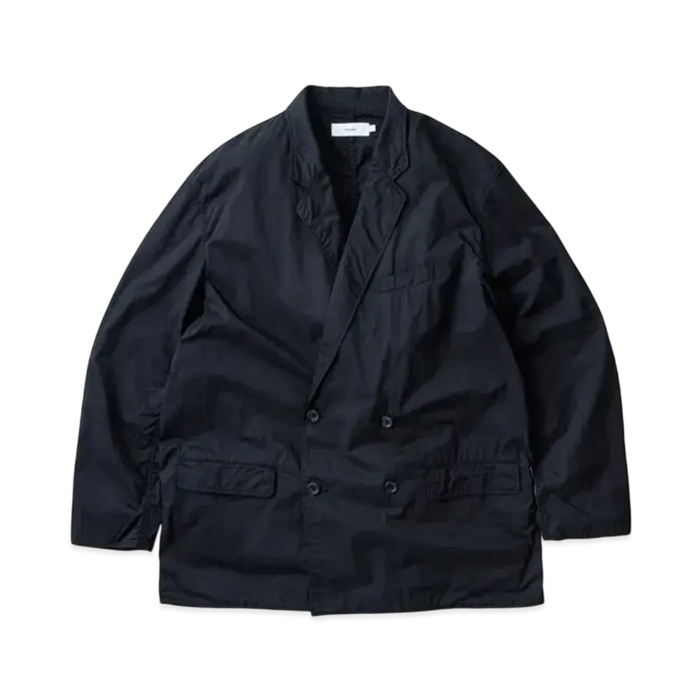Graphpaper Garment Dyed Typewriter Oversized Double Jacket "Black"