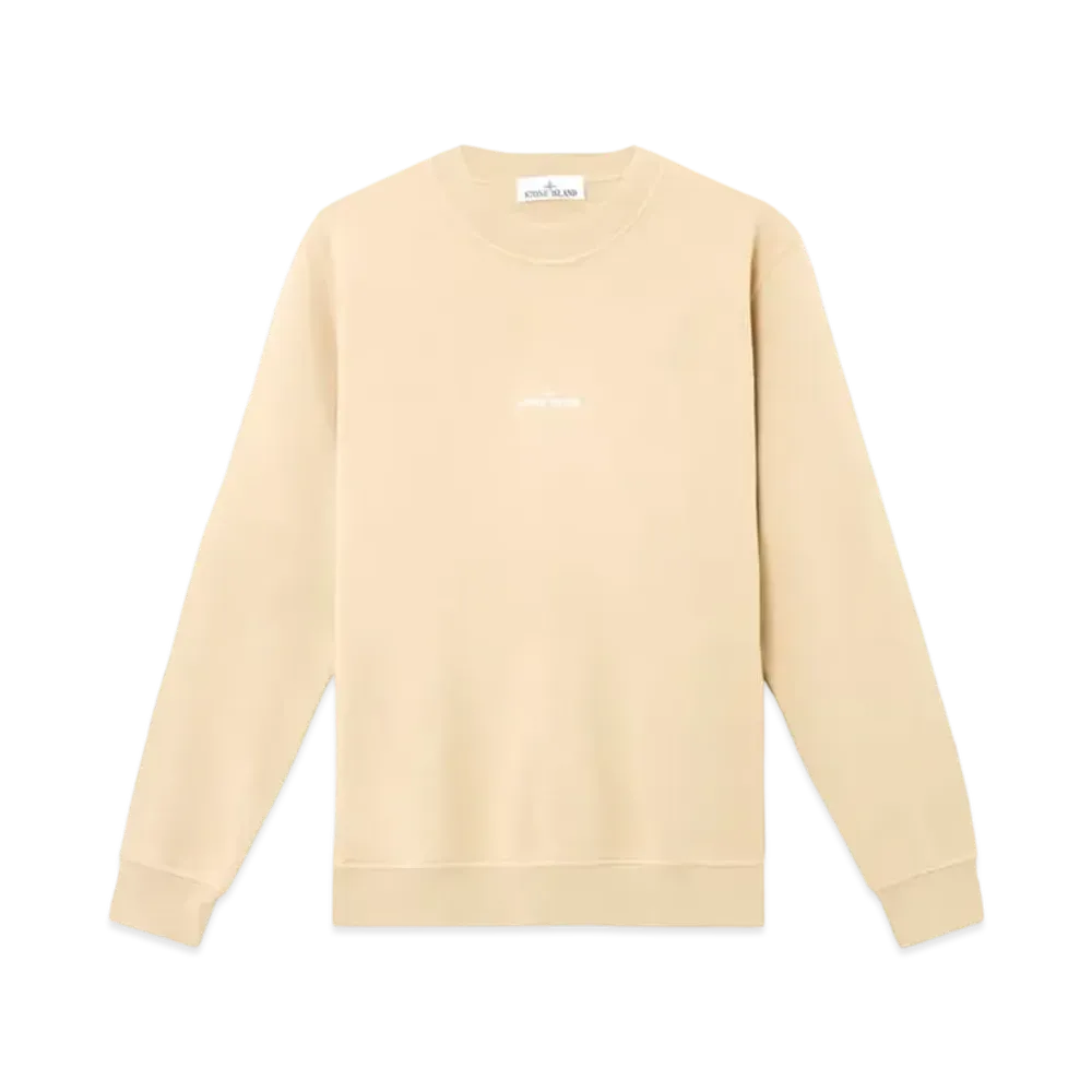 Stone Island 6100665 Cotton Fleece "Desert Brown"