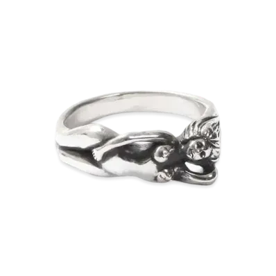WACKO MARIA NUDE RING "Silver"