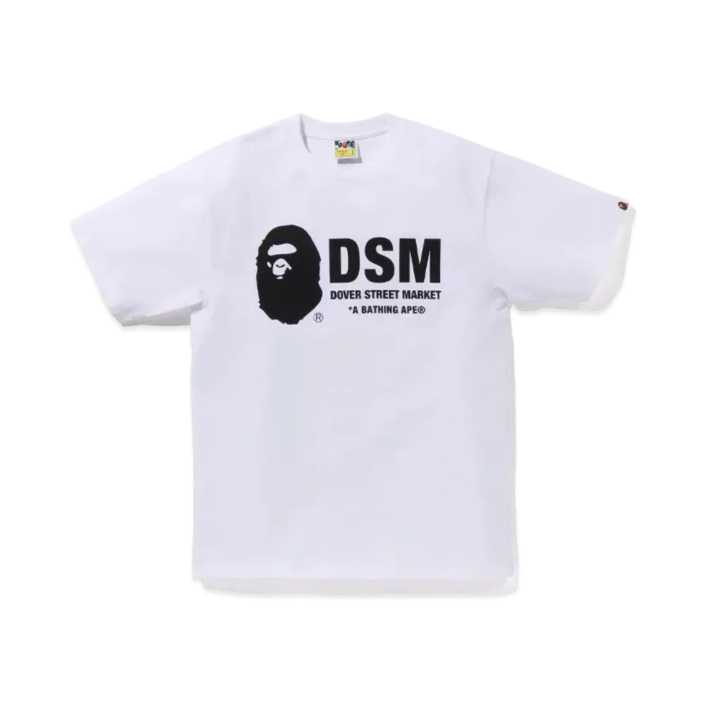 A BATHING APE x Dover Street Market Tee "White"