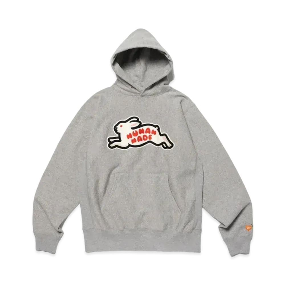 HUMAN MADE Rabbit Heavy Weight Hoodie "Gray"