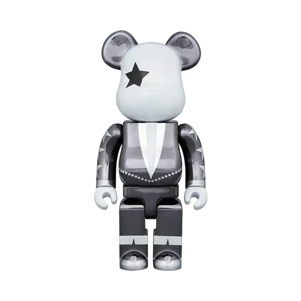 Bearbrick KISS STAR CHILD CHROME Ver.1000%