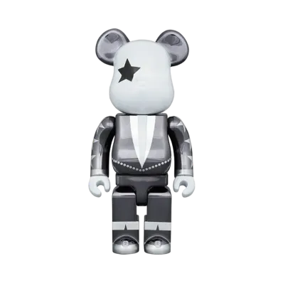 Bearbrick KISS STAR CHILD CHROME Ver.1000%