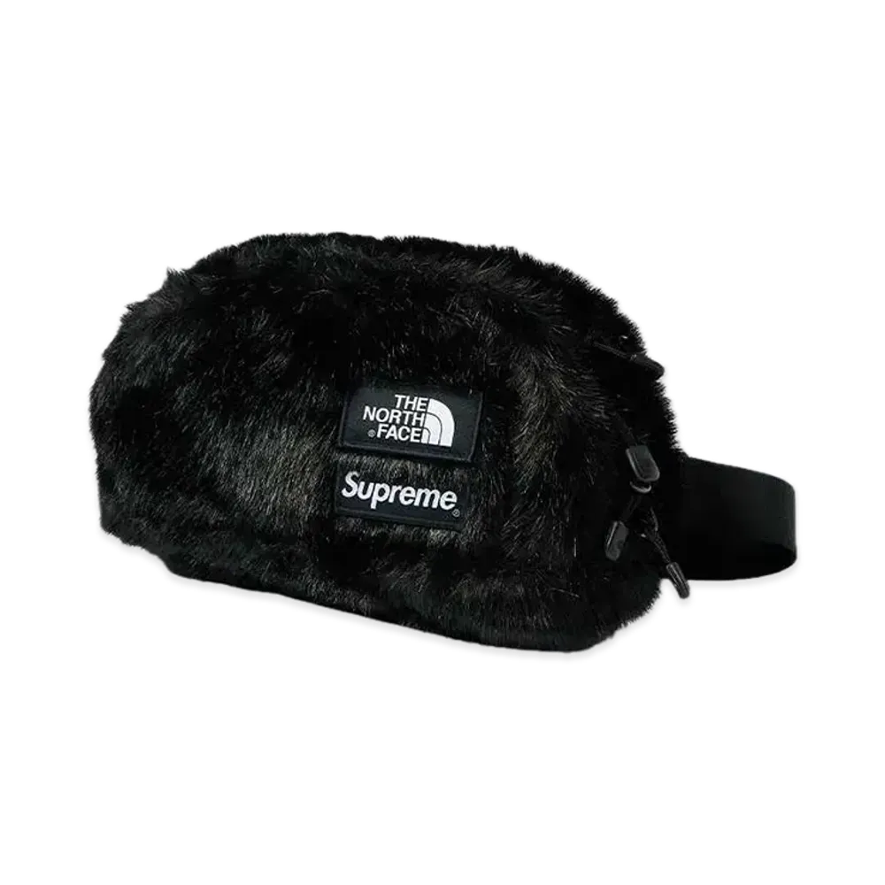 Supreme x The North Face Faux Fur Waist Bag 
