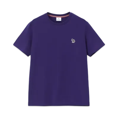 Paul Smith Women's Zebra Patch Short Sleeve T-Shirt "Purple"