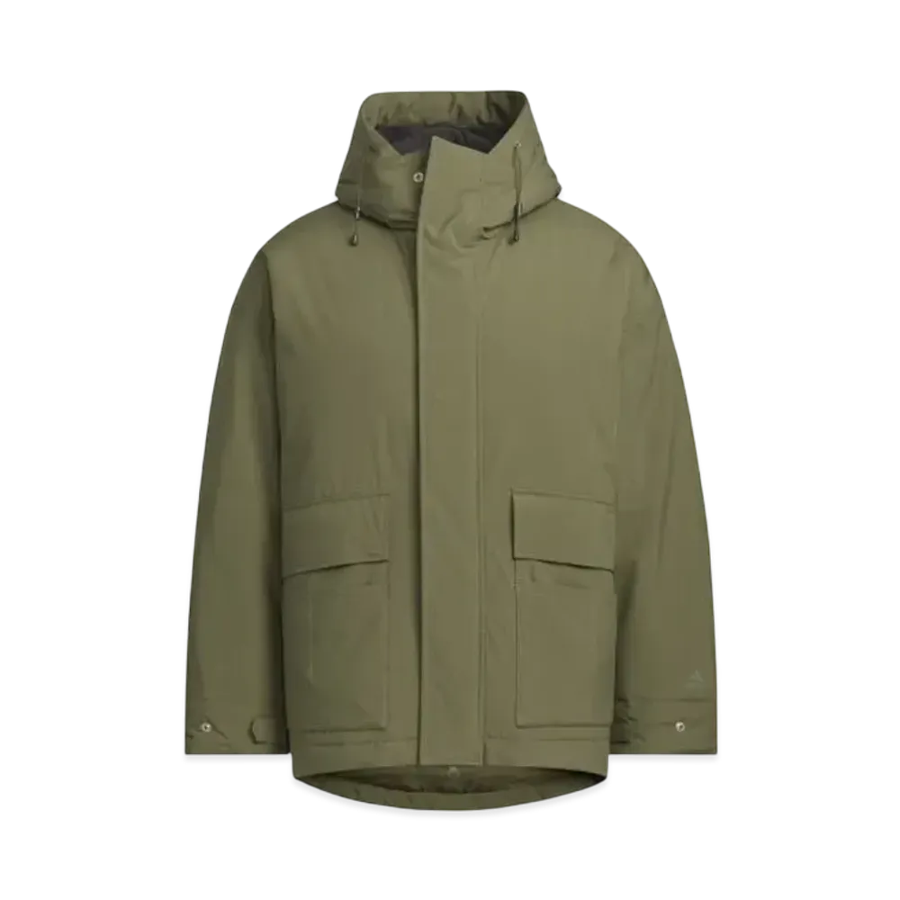 adidas Must-Have Oversize Fit Padded Utility Parka "Olive Strata"