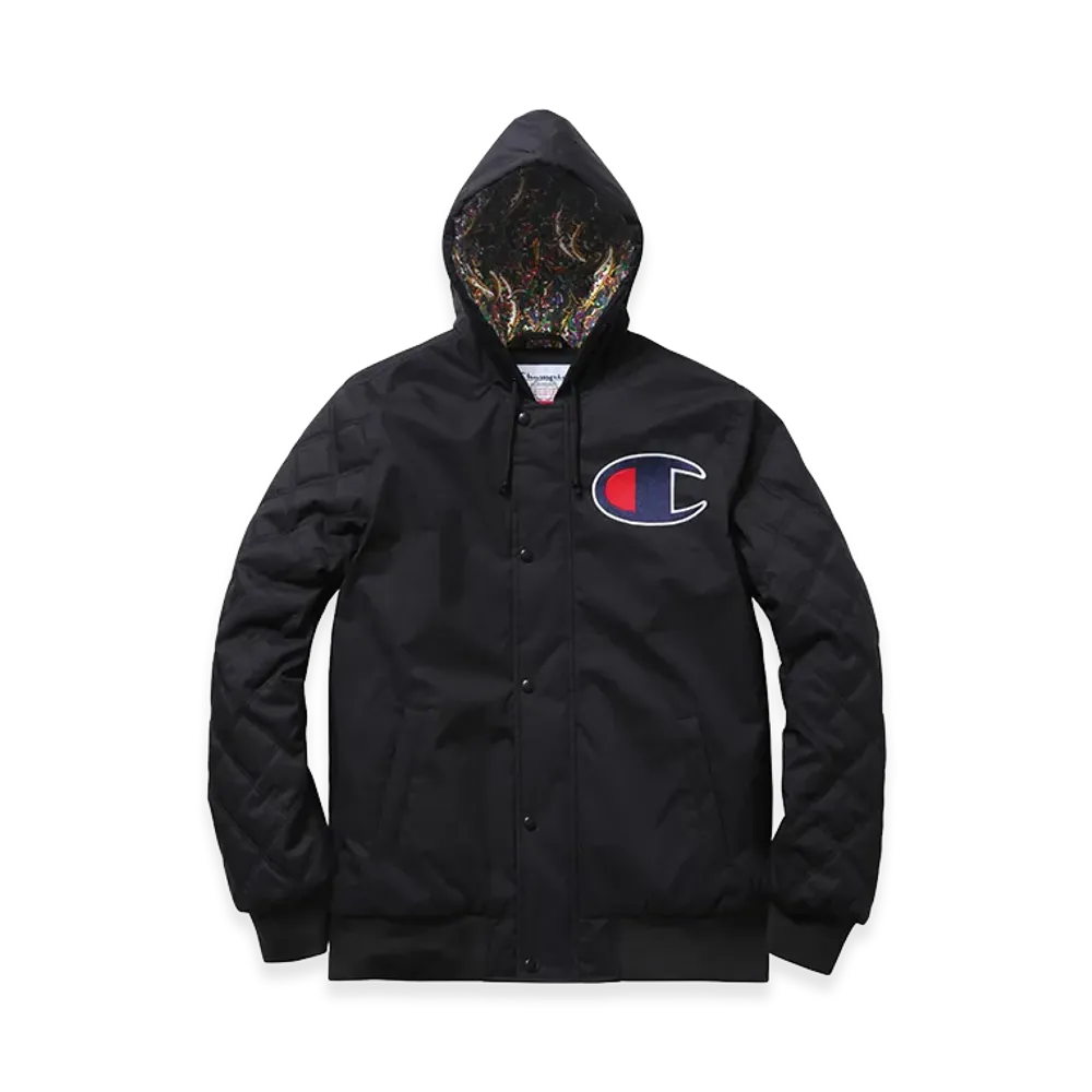 Supreme x Champion Zip Up Jacket "Black"