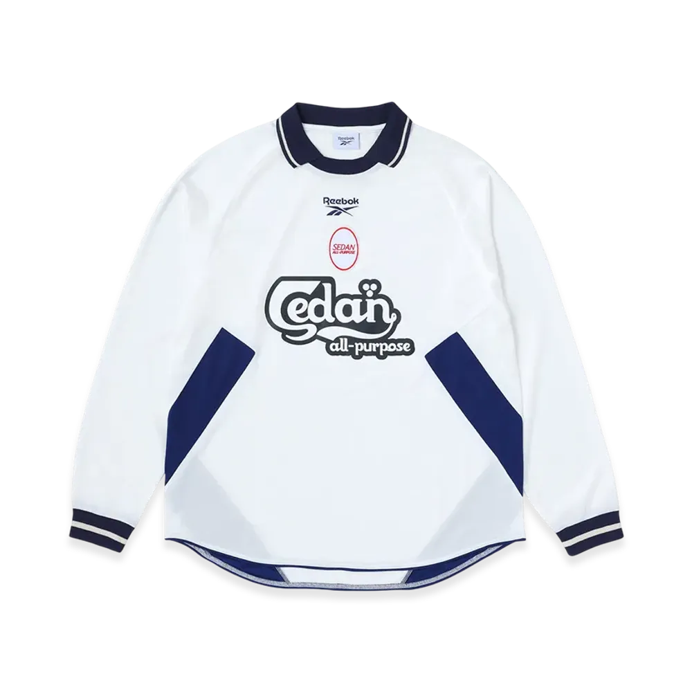SEDAN ALL-PURPOSE x Reebok L/S Game Shirt "Off White"
