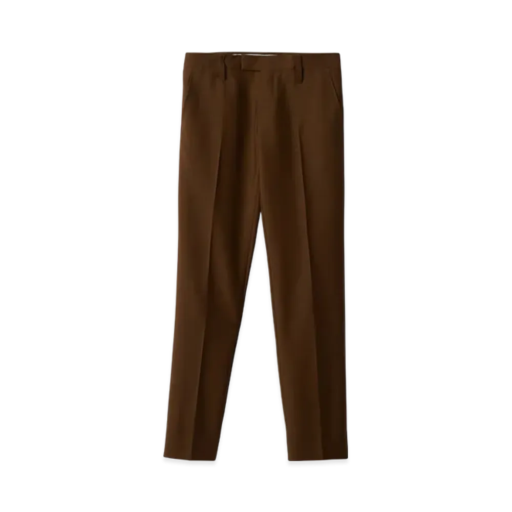 MIU MIU Mohair Pants "Date Brown"
