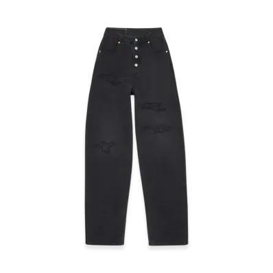 MM6 Maison Margiela Women's High Waist Jeans "Black"