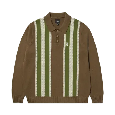 HUF Cambridge Sweater "Mud"