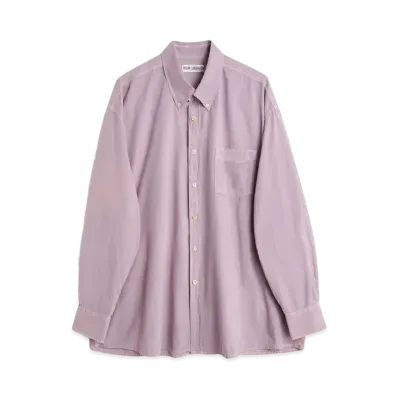 OUR LEGACY Borrowed BD Shirt Cotton Voile "Dusty Lilac"