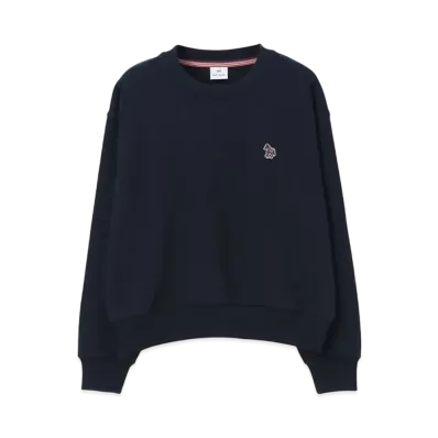 Paul Smith Women's Zebra Patch Sweatshirts "Navy"