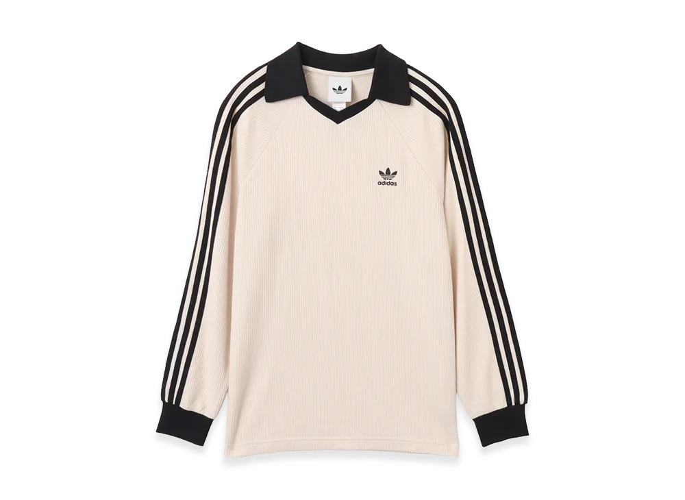 adidas Waffle LS Polo "Cream White"