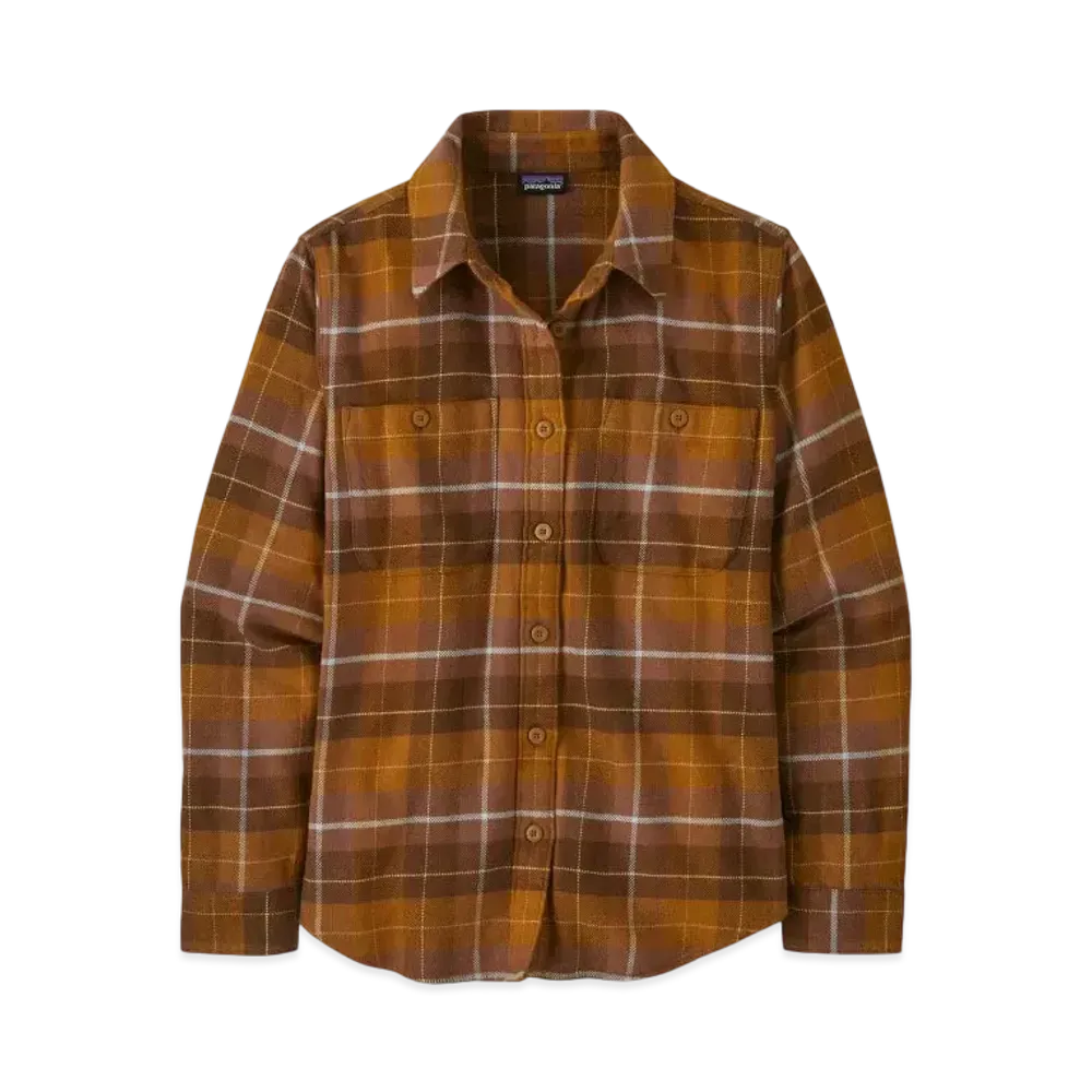 Patagonia Women's Fjord Flannel Shirt "Brown"
