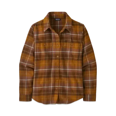 Patagonia Women's Fjord Flannel Shirt "Brown"
