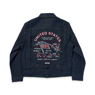 Levi's Soccer Collection USA Type I Trucker Jacket "Denim"