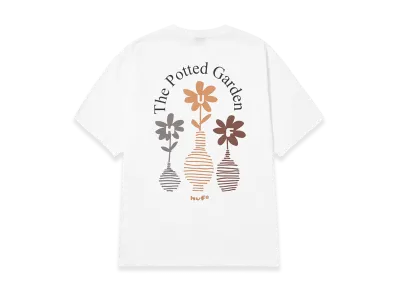 HUF The Potted Garden Tee "White"