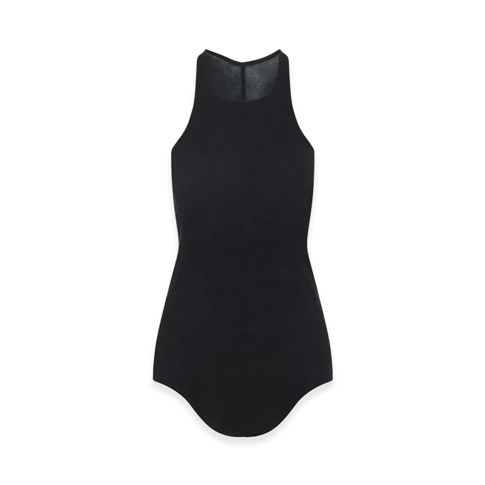 Rick Owens Women's Basic Rib Tank Top "Black"