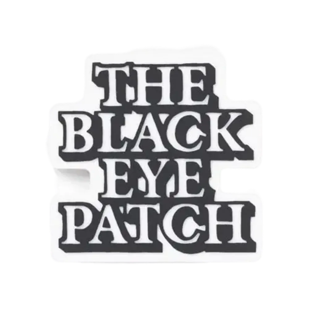 Black Eye Patch OG Label Hand Mirror "White"