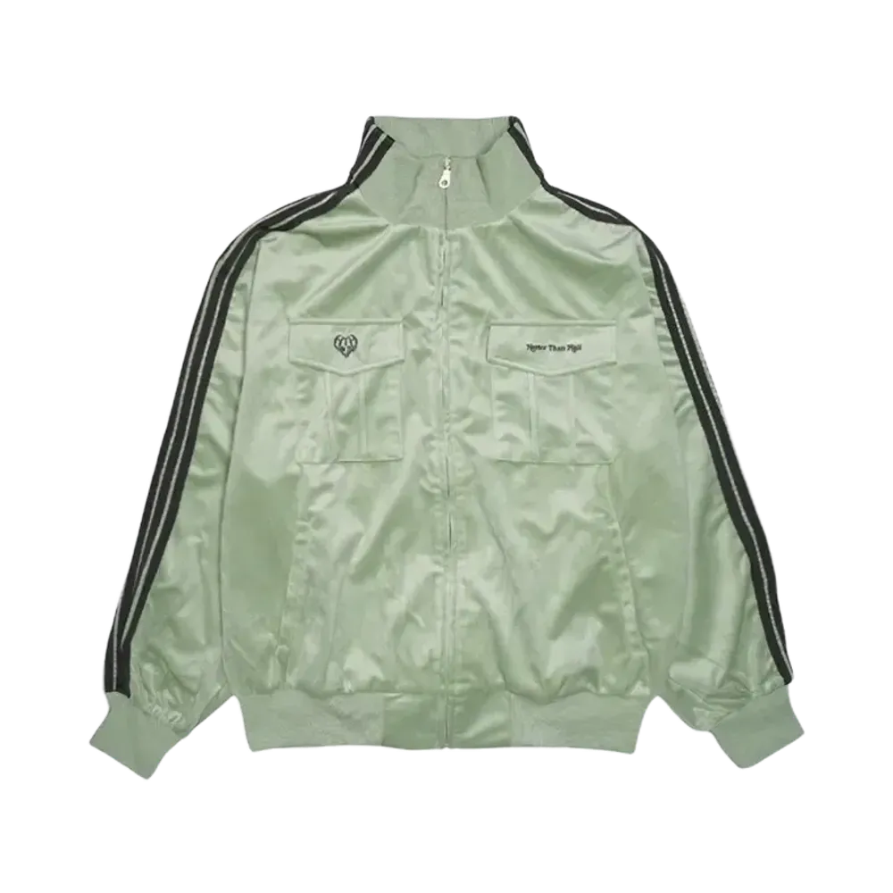 HTH velor track jacket "GREEN"