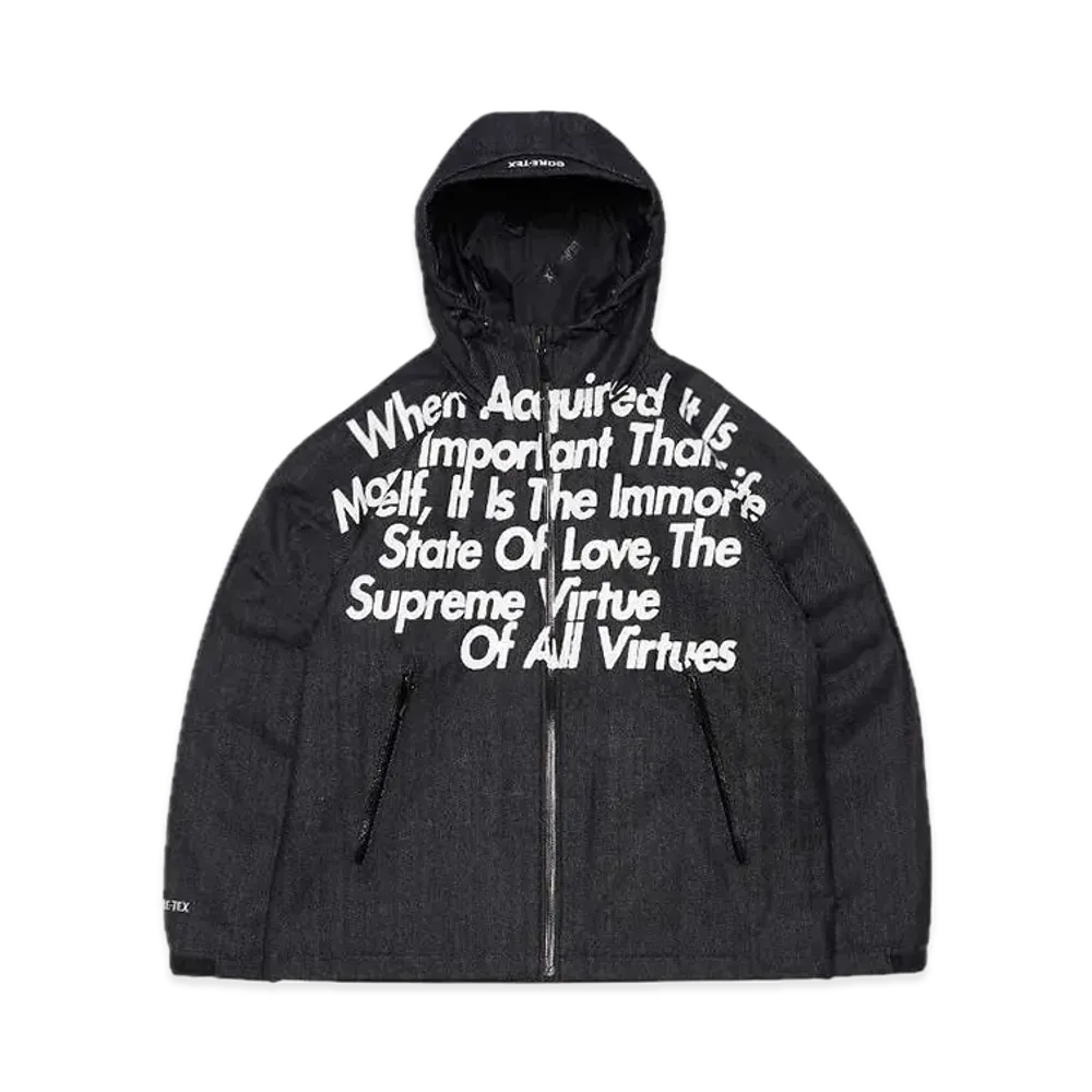 Supreme x JUNYA WATANABE COMME des GARCONS MAN GORE-TEX Denim Parka "Indigo"