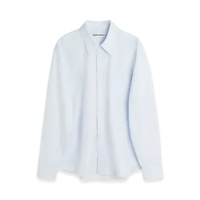 OUR LEGACY Beyond BD Shirt "Dining Blue Poplin"