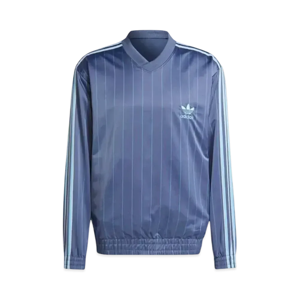 adidas Pinstripe Windbreaker "Night Indigo"