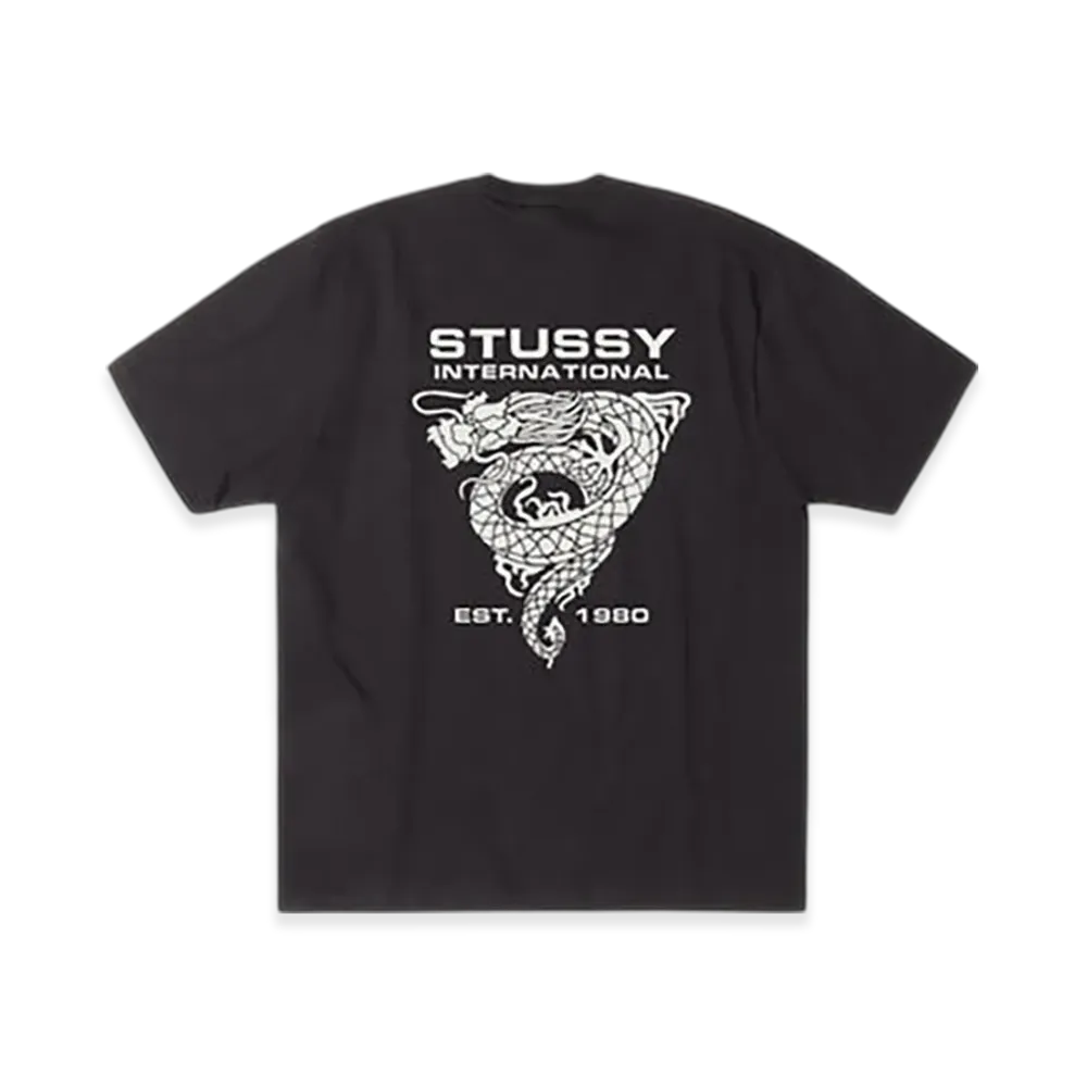 Stussy Dragon Tee "Black"