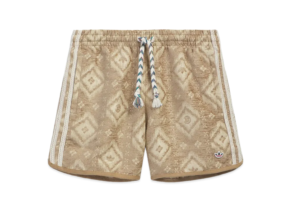adidas x CLOT Heritage Print Shorts by Edison Chen "Warm Sandstone"