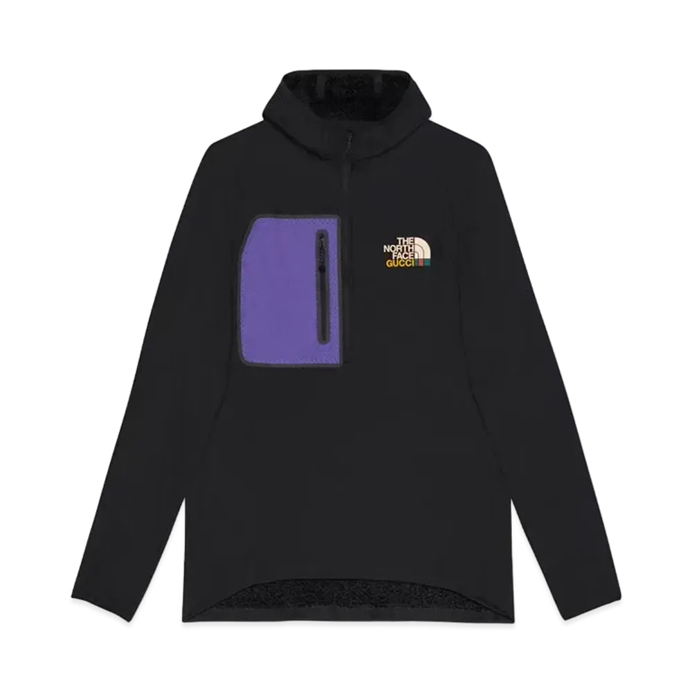 Gucci x The North Face Fleece Pullover "Black"