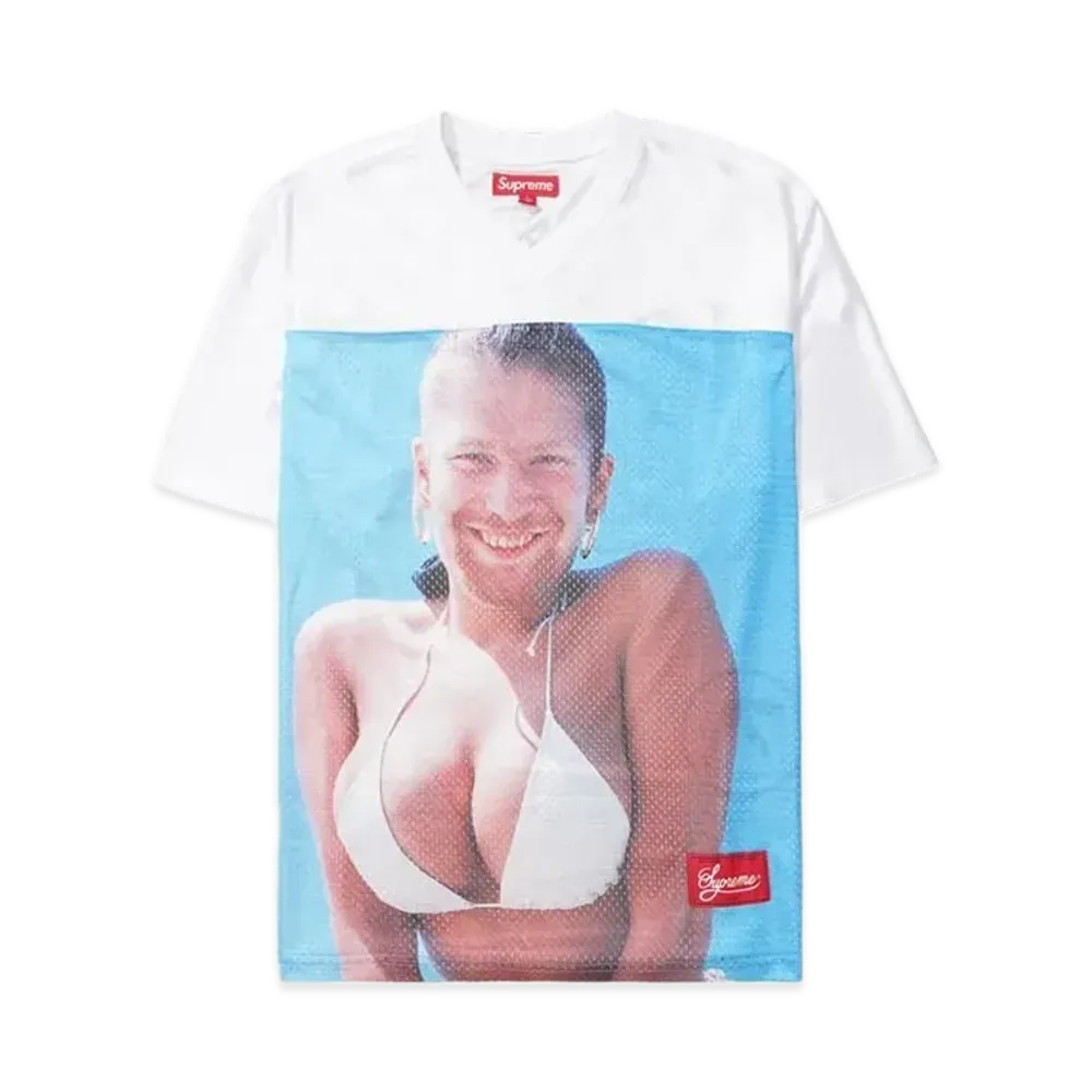 Supreme x Aphex Twin Football Jersey "White"