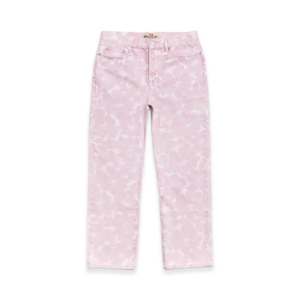 Stussy New Classic Jean Denim "Pink Hawaiian"