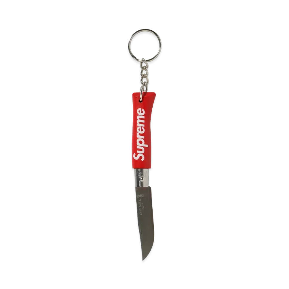 Supreme x Opinel No. 4 Knife Keychain "Red"