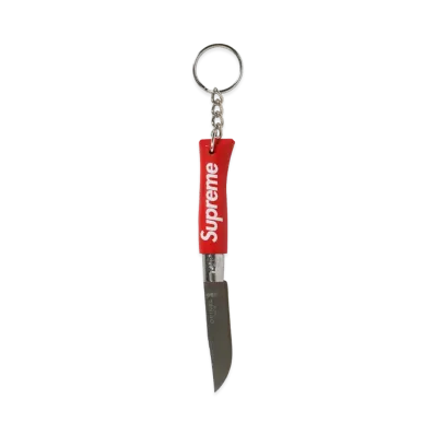 Supreme x Opinel No. 4 Knife Keychain "Red"