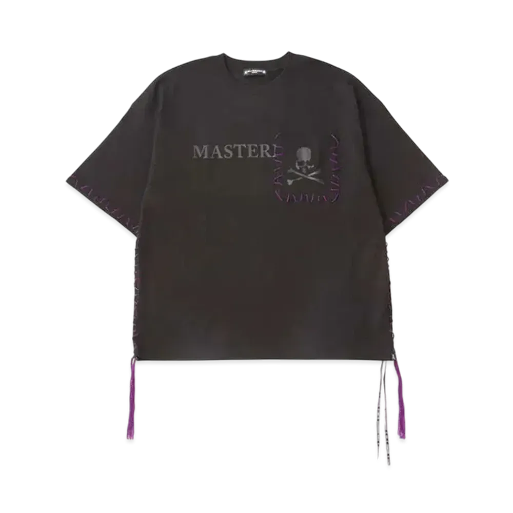 mastermind WORLD Boxy Hand Stitched Tee "Black"
