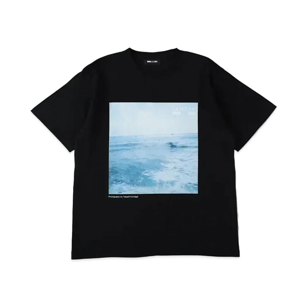 WIND AND SEA x CASETIFY (Wave) Tee "Black"