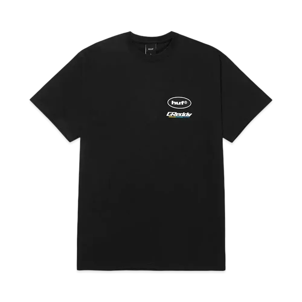 HUF x Greddy Tee "Black"