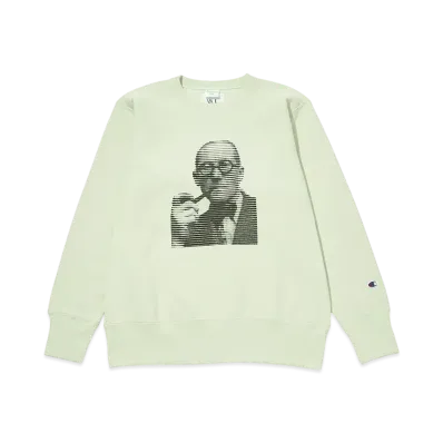 V.A. x Champion Sweatshirt #4 "Light Green"