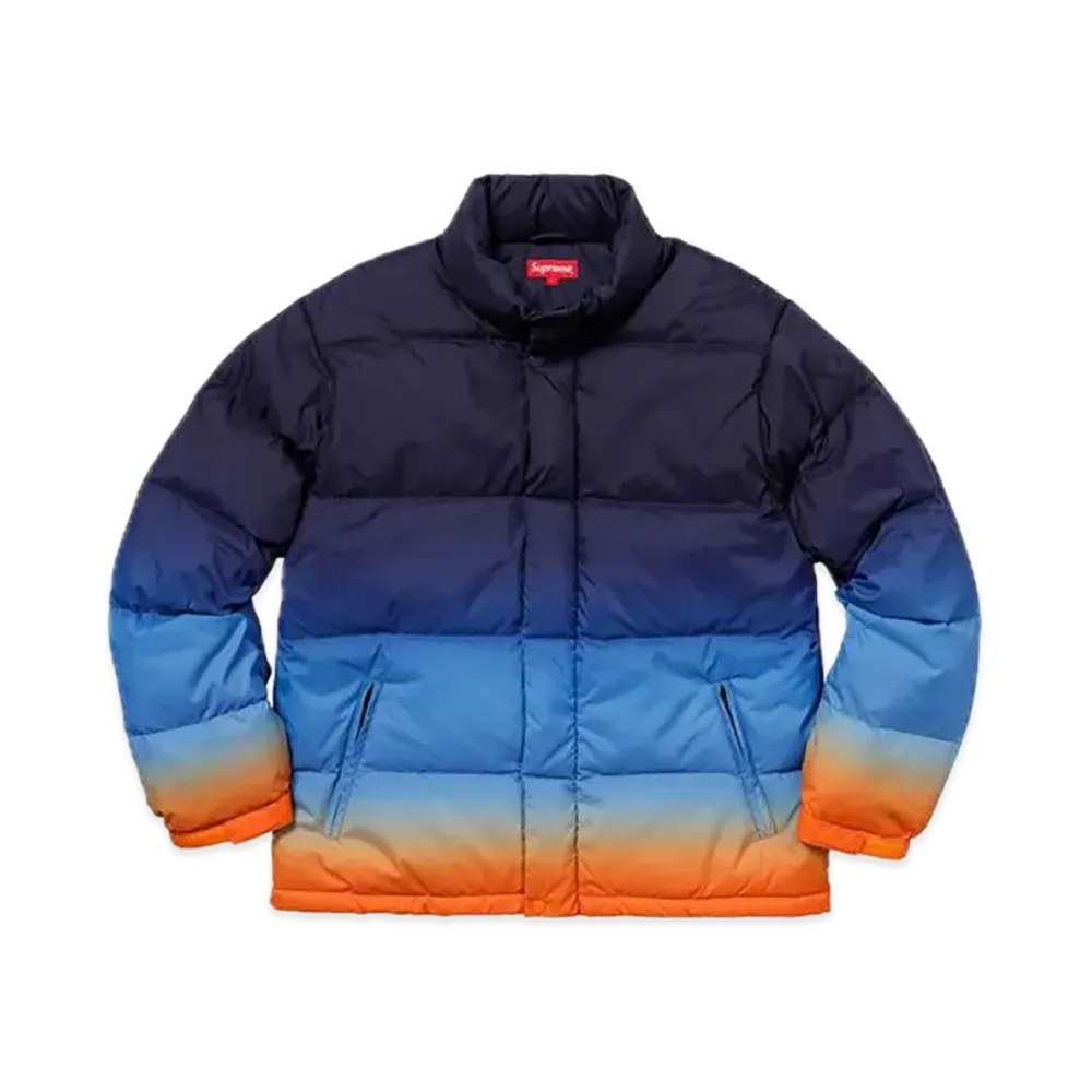 Supreme Gradient Puffy Jacket "Navy"