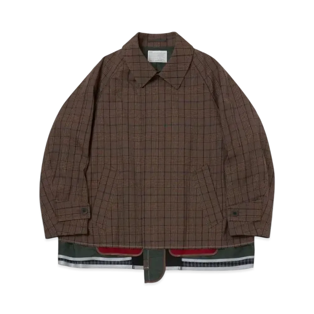 kolor 24WCM-C07126S-A Coat "Brown"