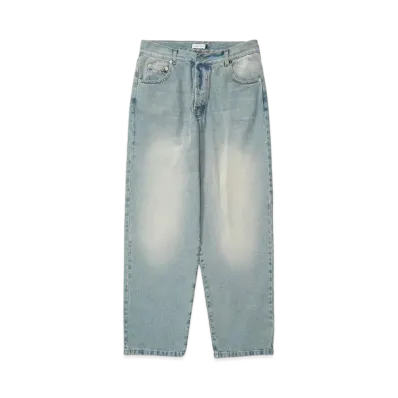 POP TRADING COMPANY drs pants"WASHED DENIM"