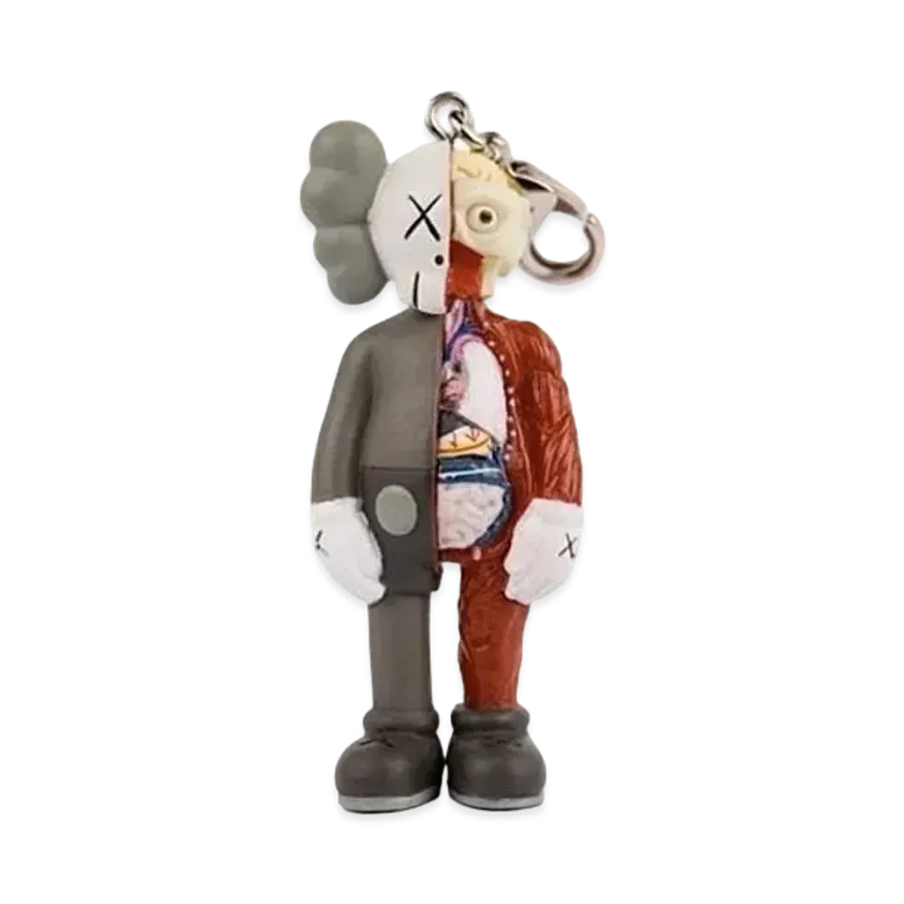 KAWS Companion Flayed Keychain "Brown" (2009)