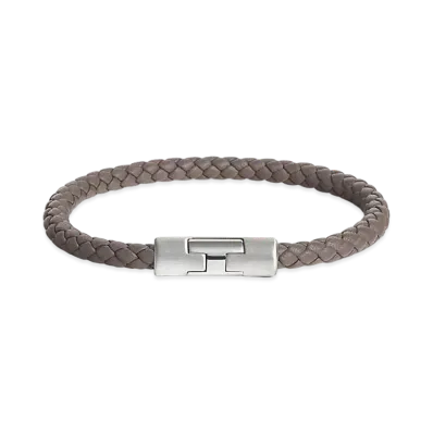 Hermes Puzzle H Bracelet "Gris Etain/Palladium"