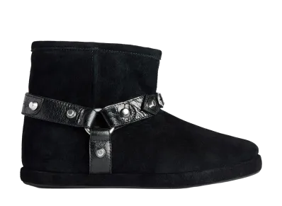 BALENCIAGA Women's Alaska Soft Ankle Boots "Black"